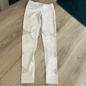 Victoria’s Secret Mesh White Leggings
